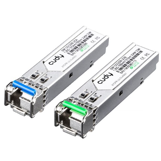 [SM100GSB-20AB] Cudy Single Mode 1.25G LC Bi-Directional SFP 20km
